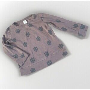 Kate Quinn Cactus Print Long Sleeve T-Shirt Top Size 2T‎ Baby Toddler Casual